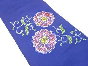 花唐草模様　名古屋帯